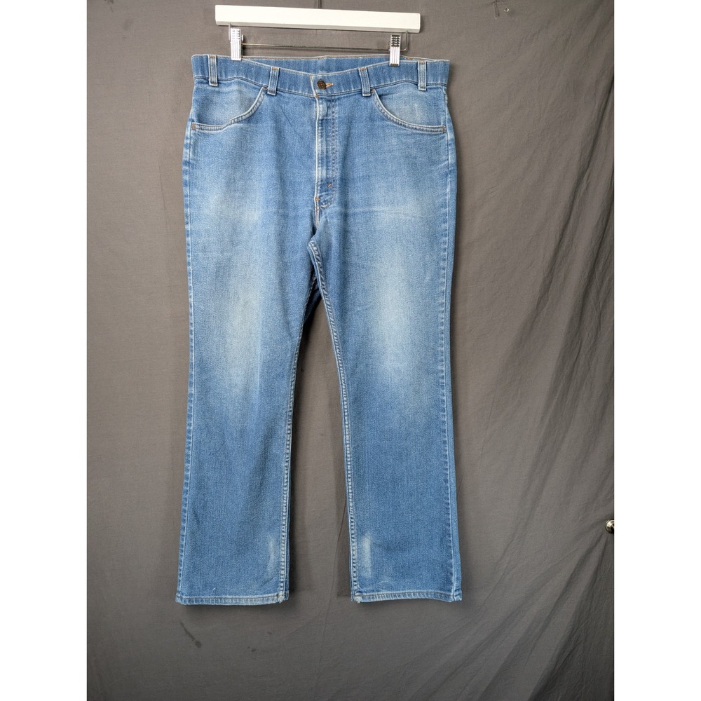 Vintage Levis Action Jeans Mens 36x29 Blue Denim Straight Leg Made in USA 6659